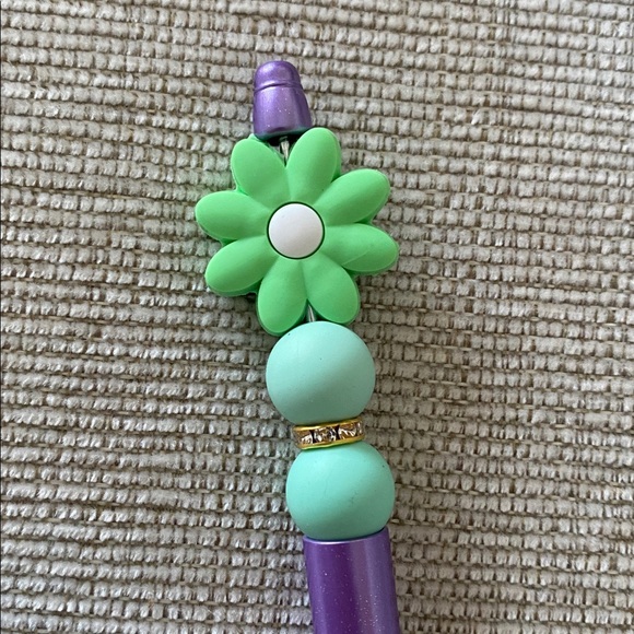 Teal Flower 🌼 Pen - Picture 2 of 3